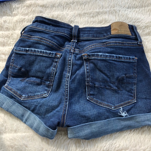 american eagle super stretch jean shorts - Picture 2 of 2